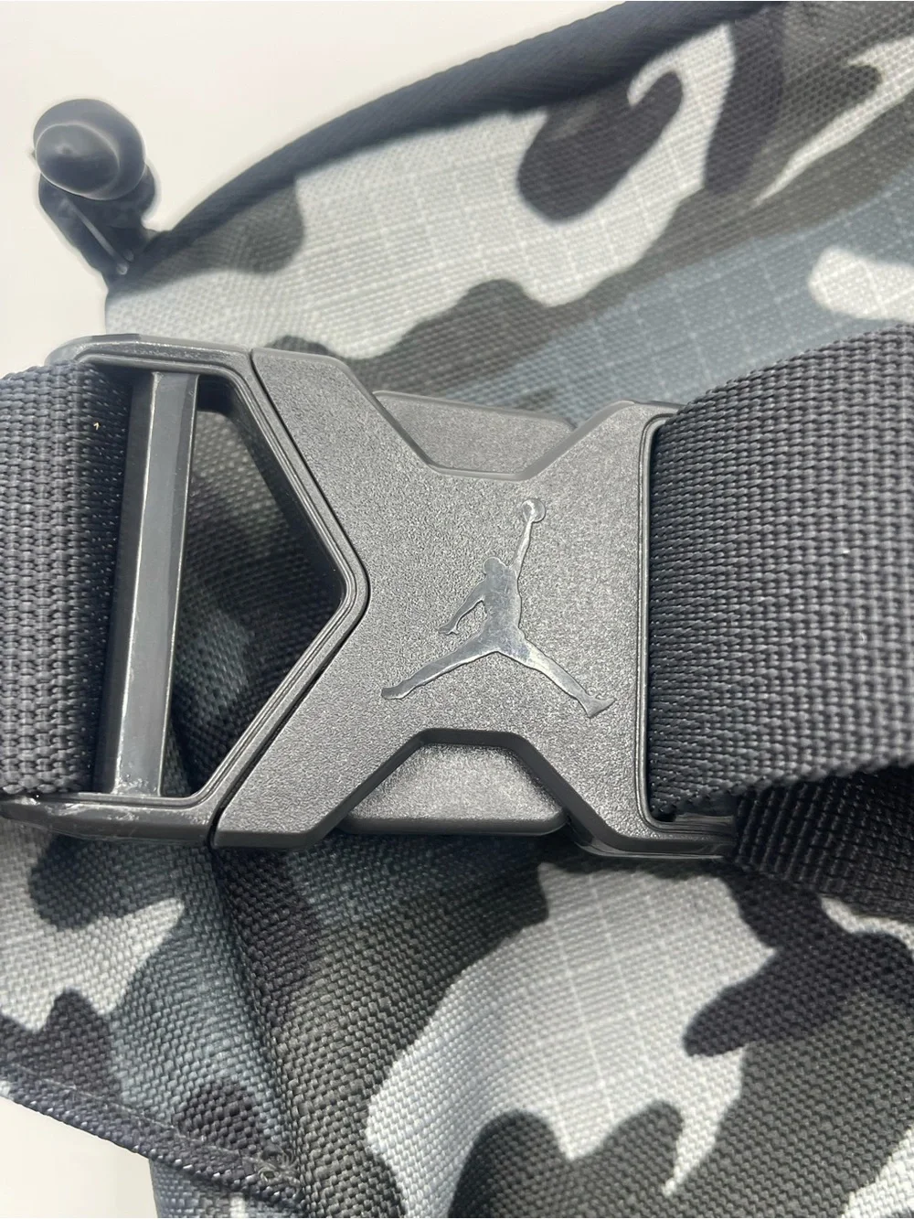 Nike Jordan Cordura Camo Grey Crossbody Waist Crossbody Bag
